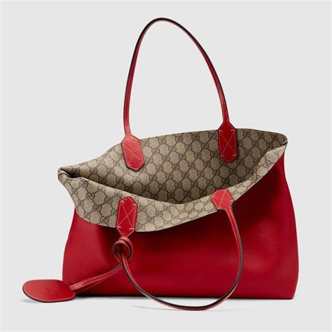 gucci reversible tote reviews|gucci reversible canvas tote.